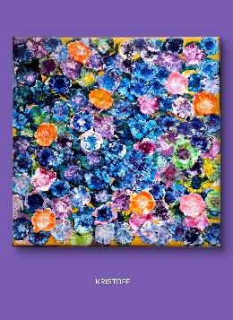 Œuvre florale signée Kristoff